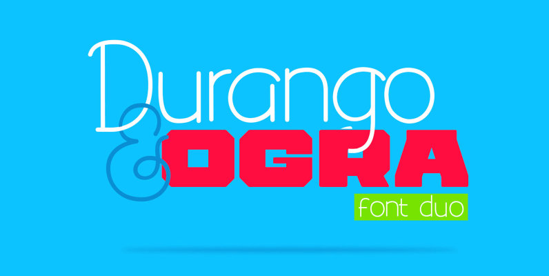 Durango   Ogra Font Duo