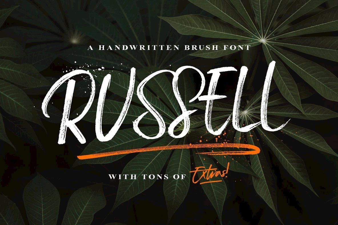 Russell Brush Script
