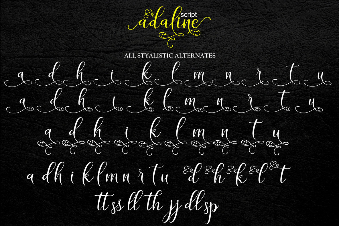 Adaline Script 13