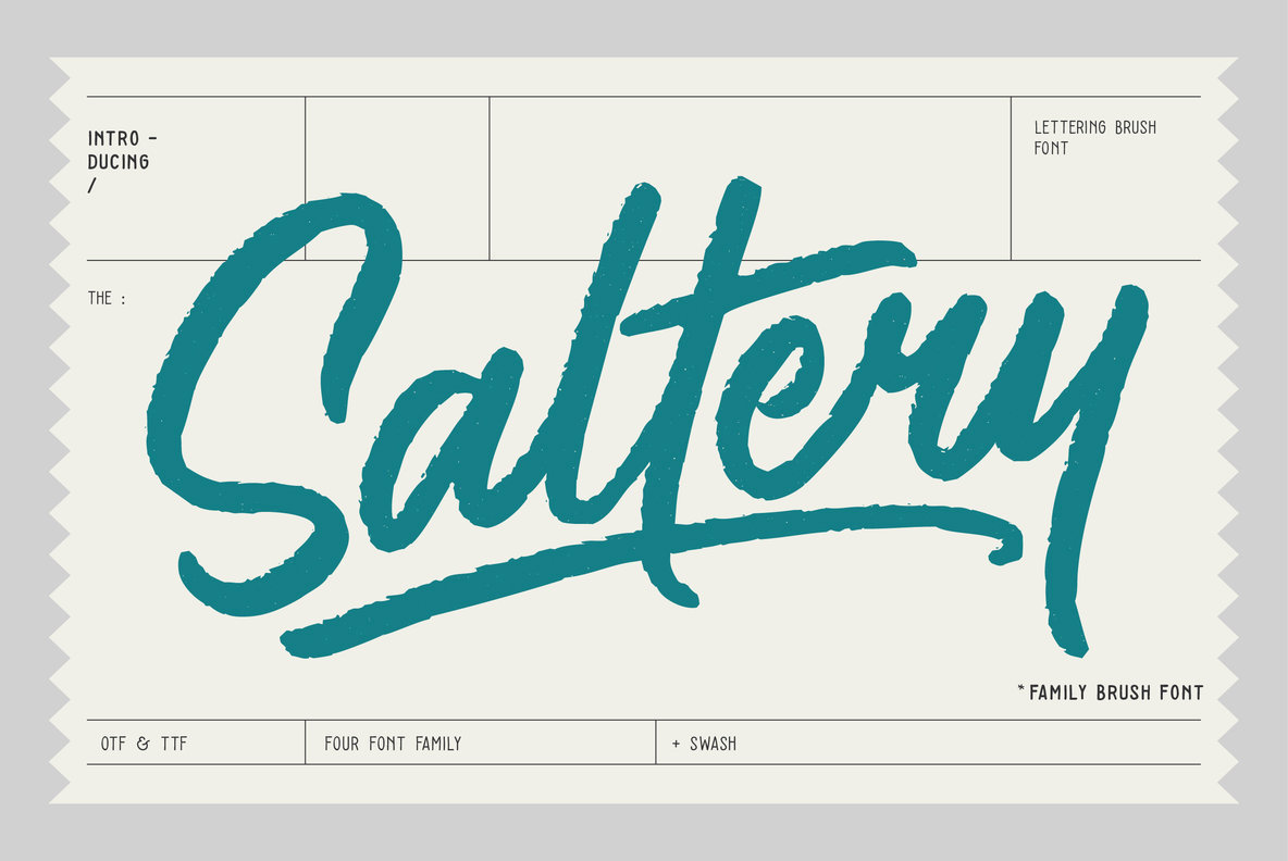 Saltery Font