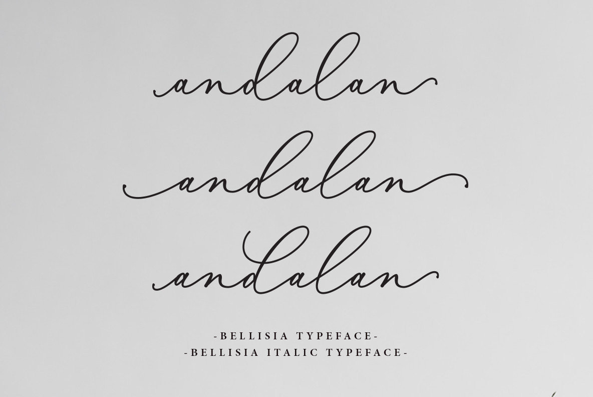 Bellisia Script Bellisia Script