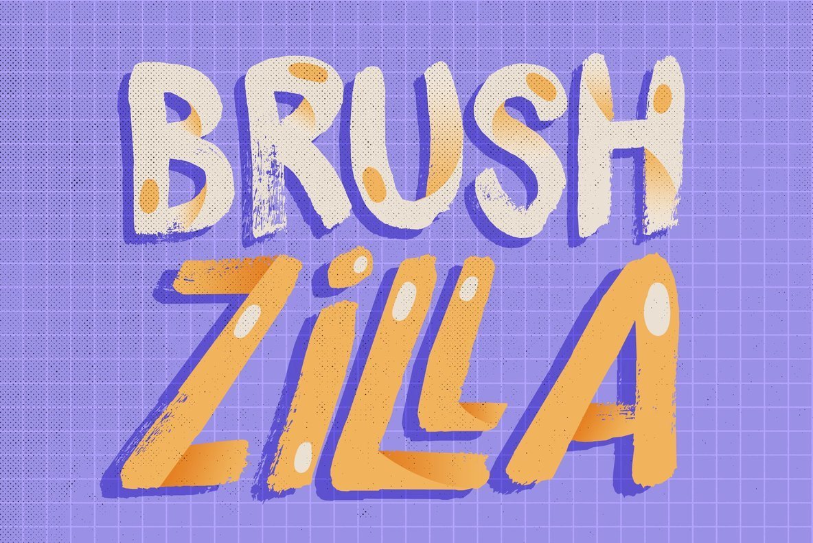Brushzilla Font