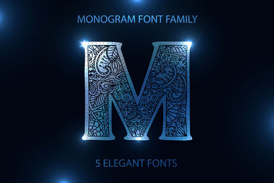 Monogram Font Family