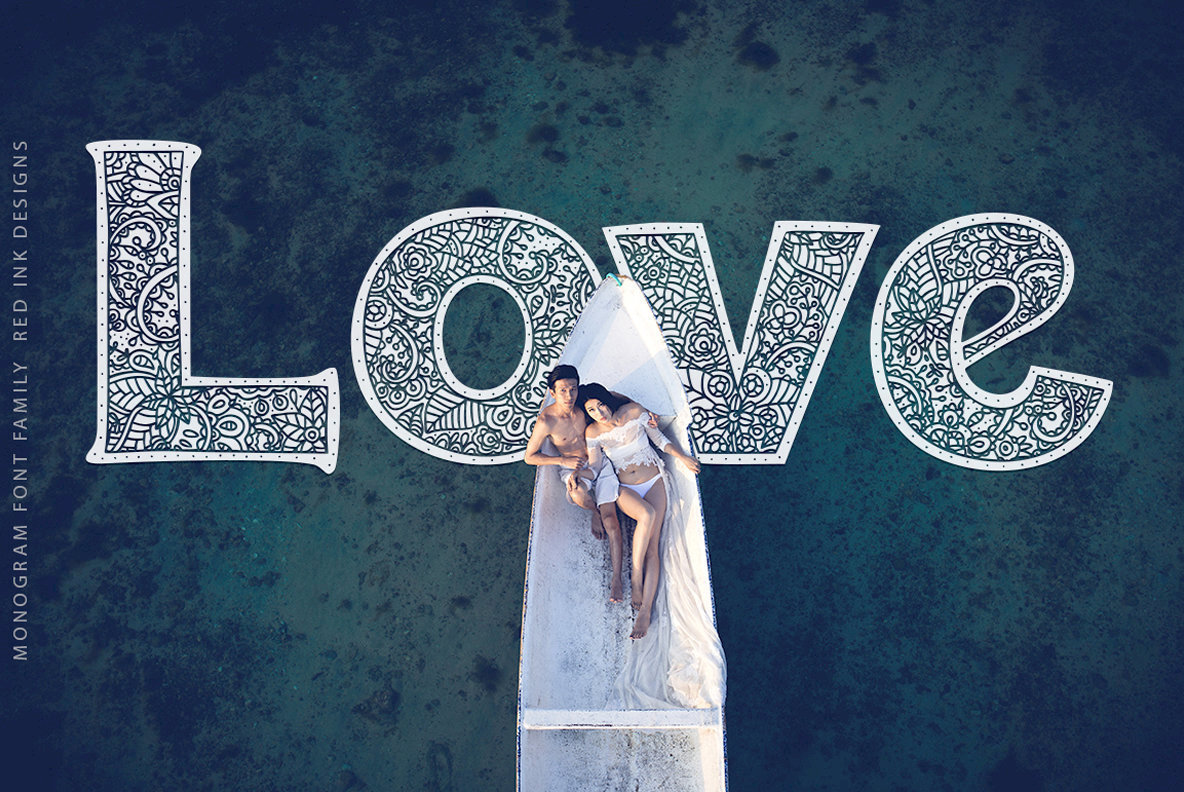 Monogram Font Family 2