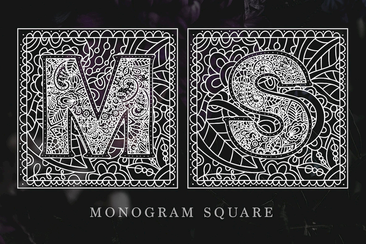 Monogram Font Family 5