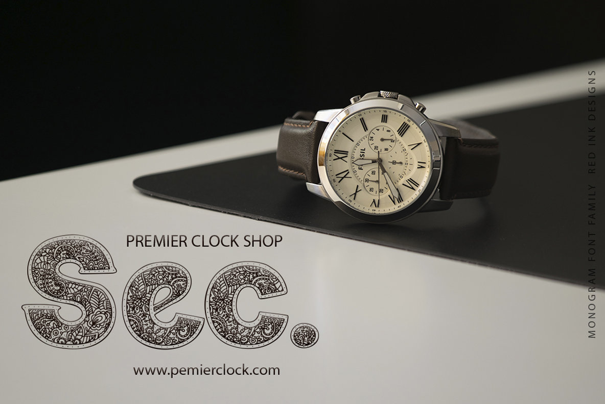 Monogram Font Family 9