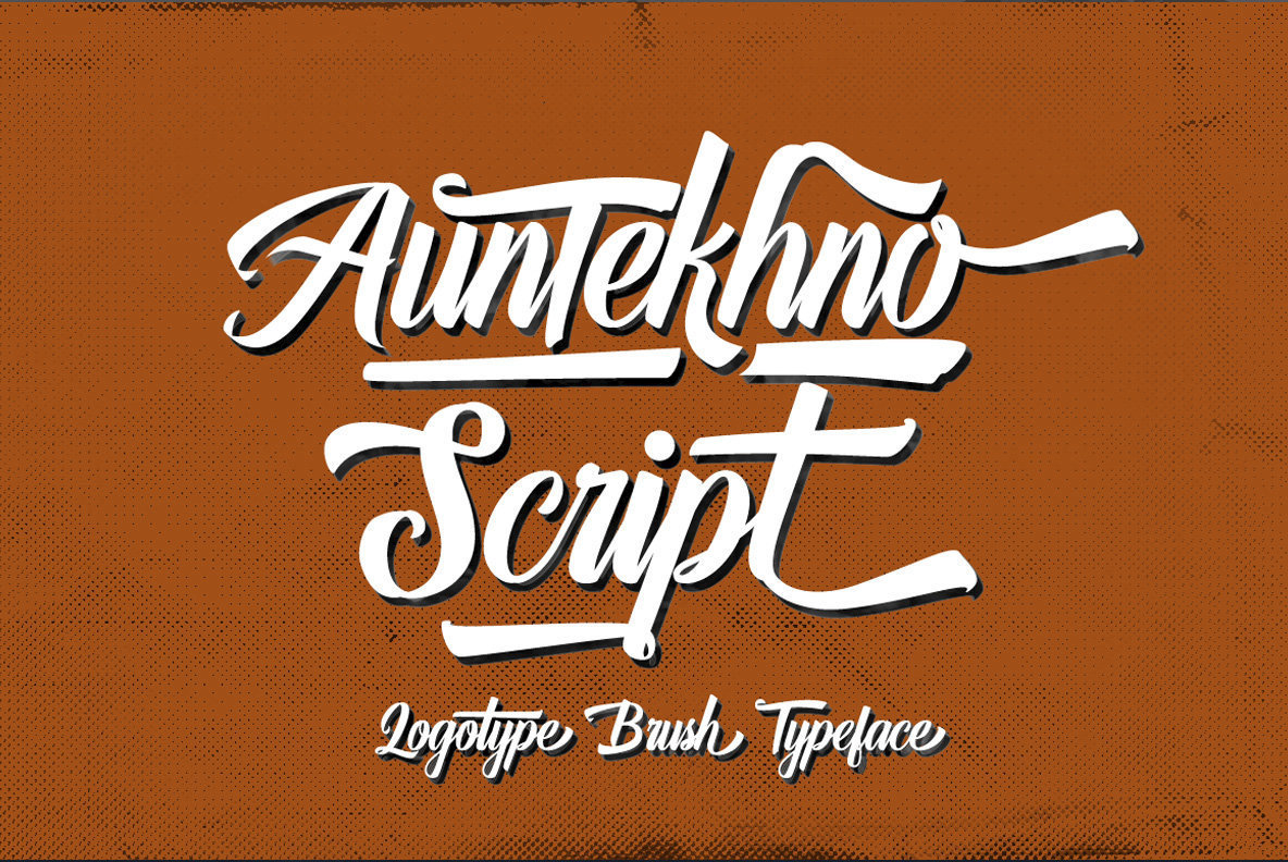 Auntekhno Font