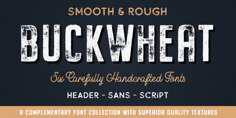 Buckwheat Font Collection