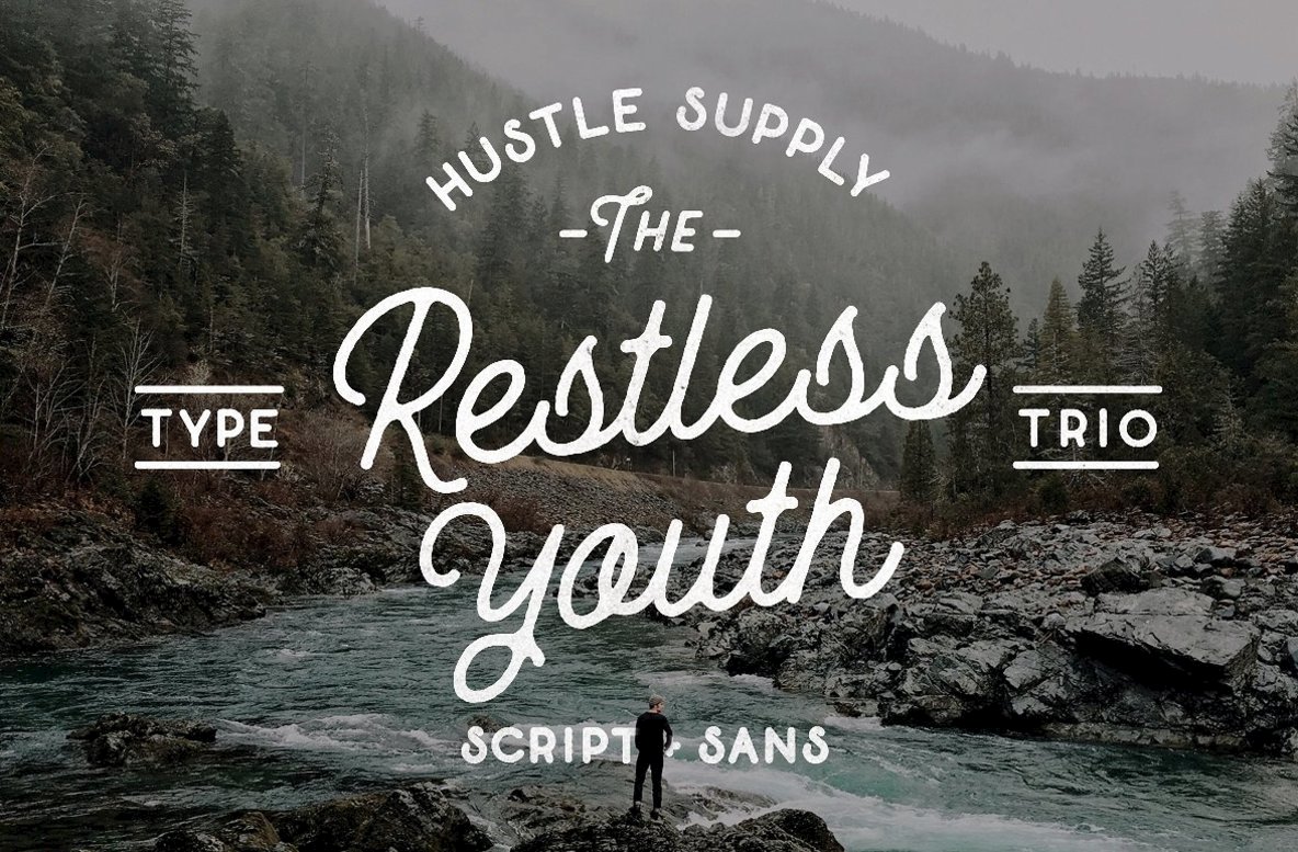 The Restless Youth Font