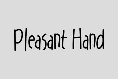 Pleasant Hand