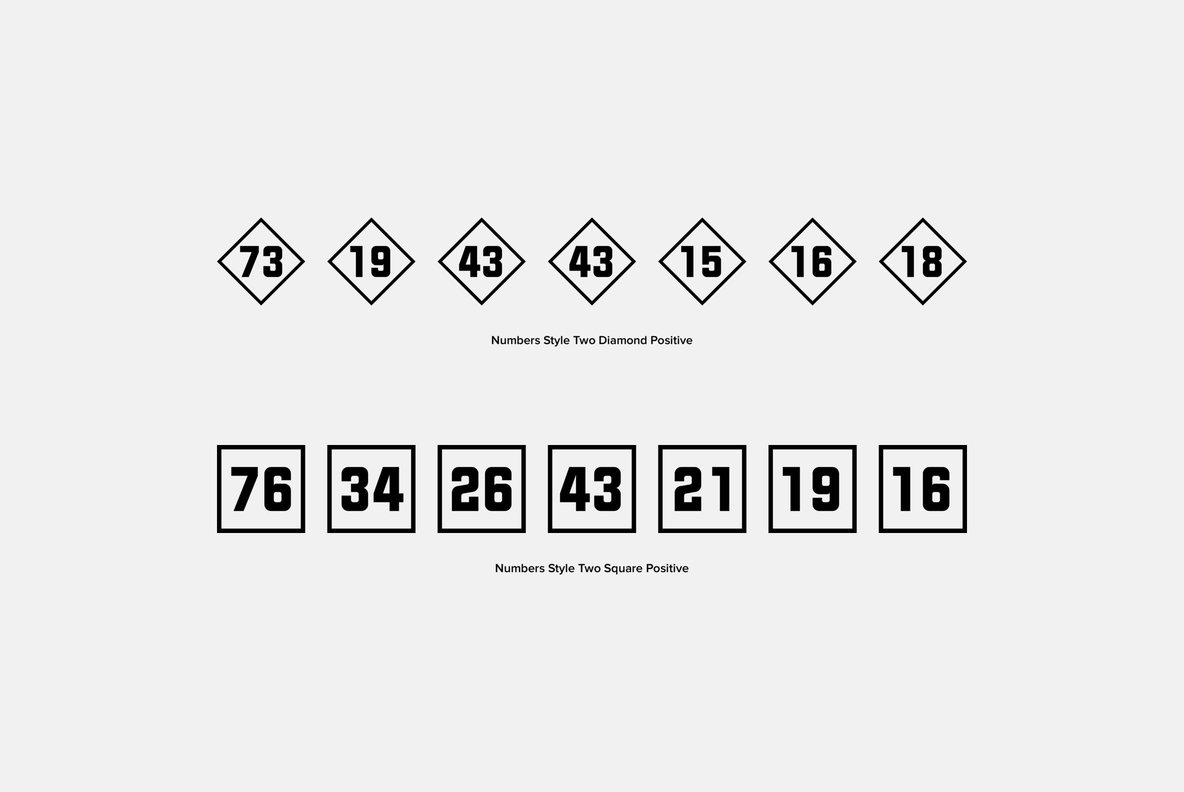 Numbers 0 99 Style Two Numbers 0 99 Style Two