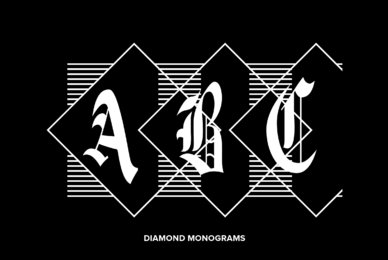 Diamond Monograms