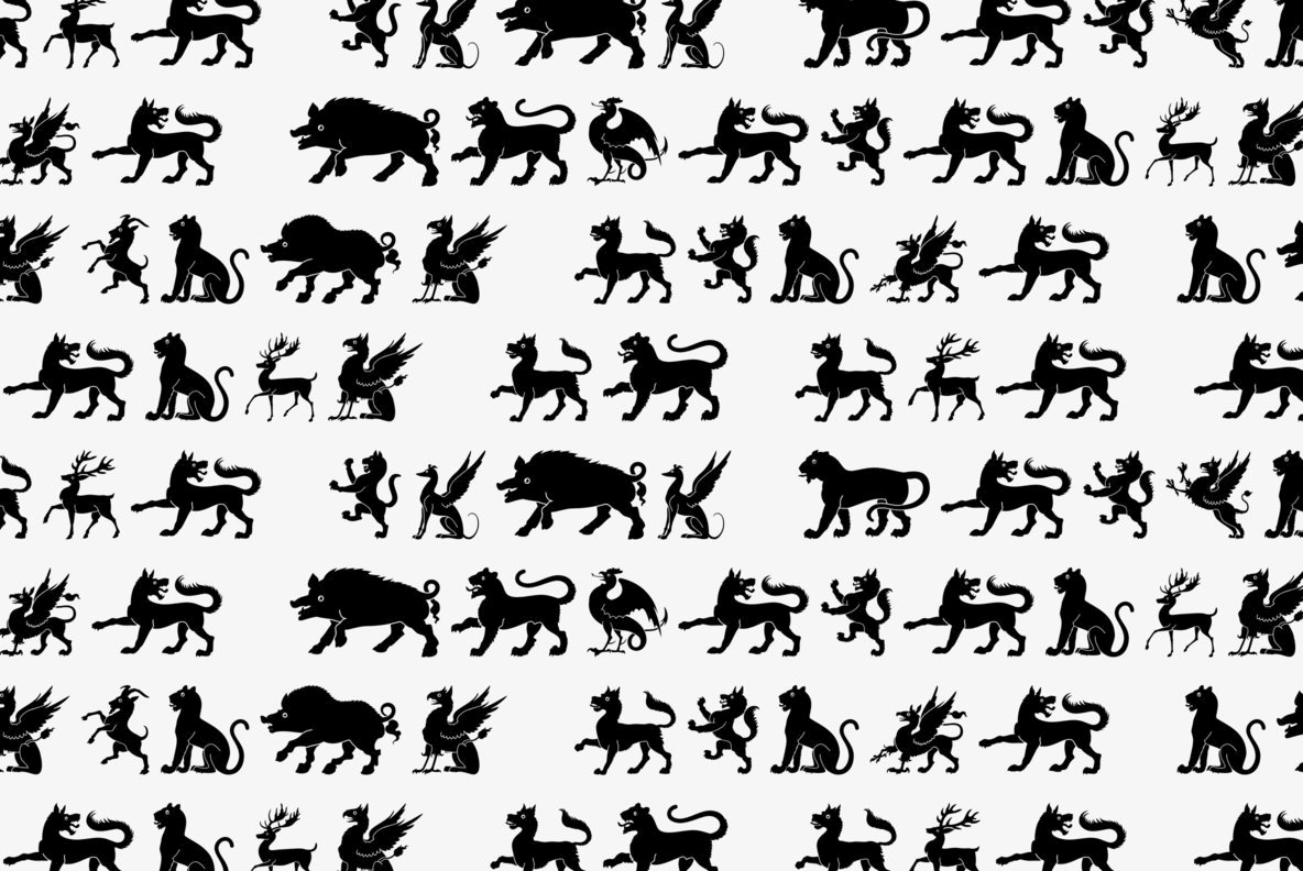 Heraldic Creatures 4