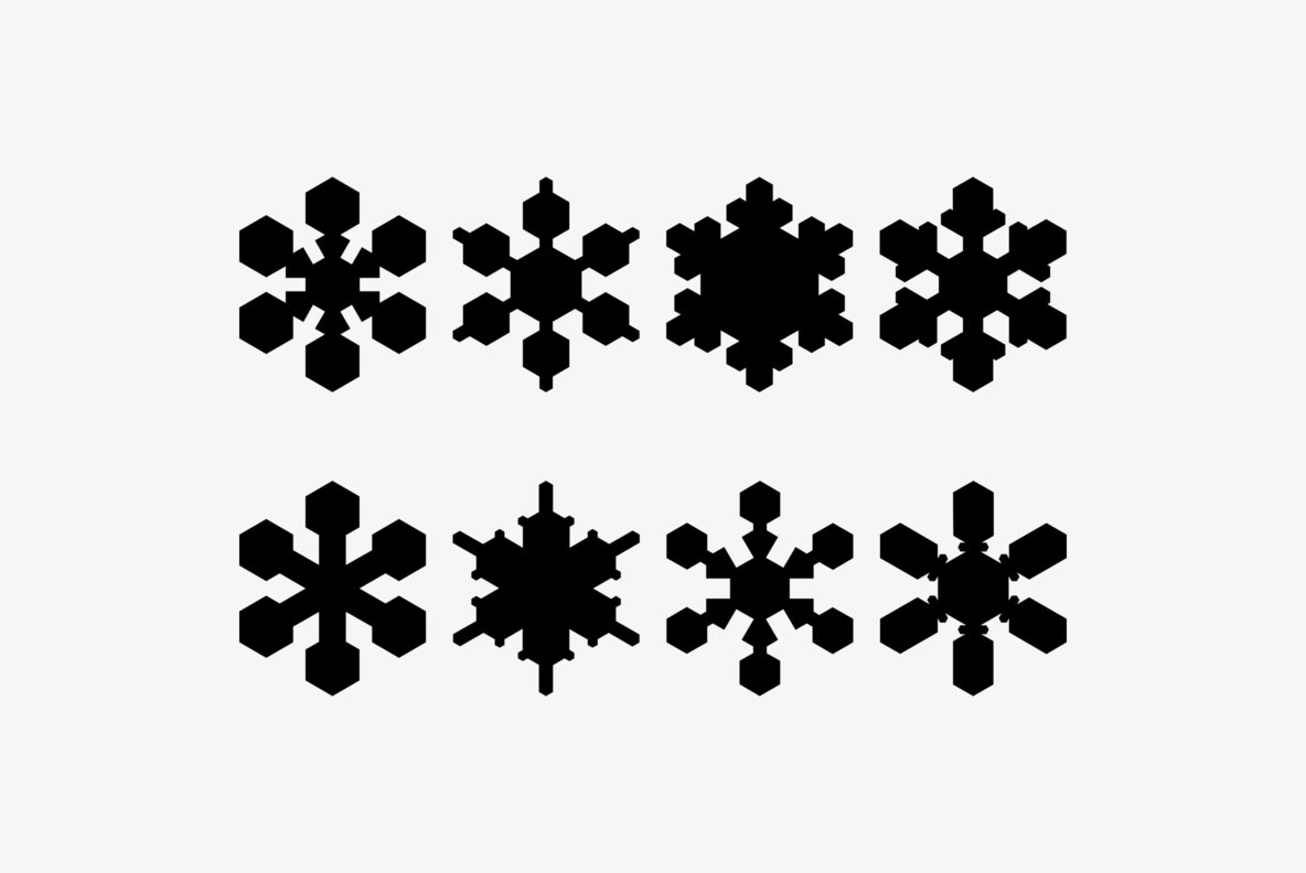 Snowflake Assortment 7