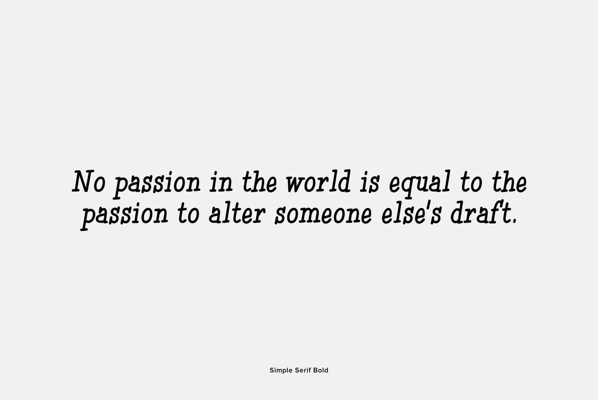Simple Serif 11