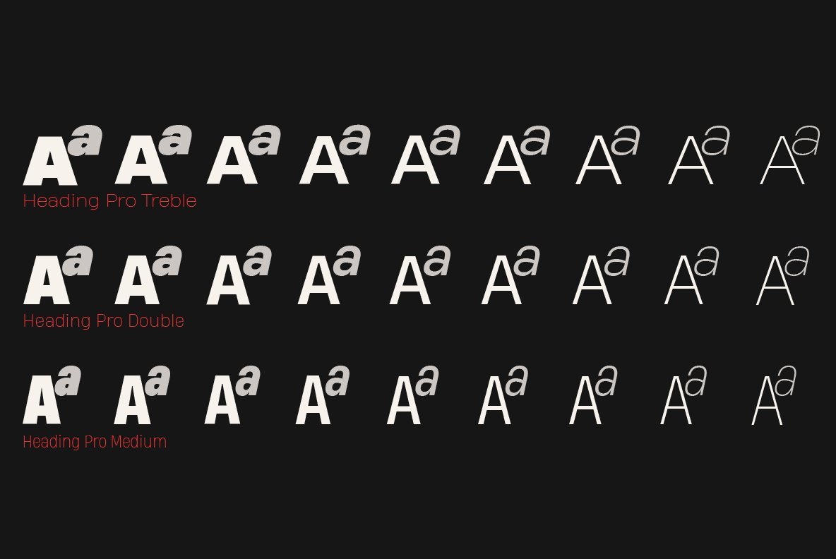 Heading Pro Text Heading Pro Text