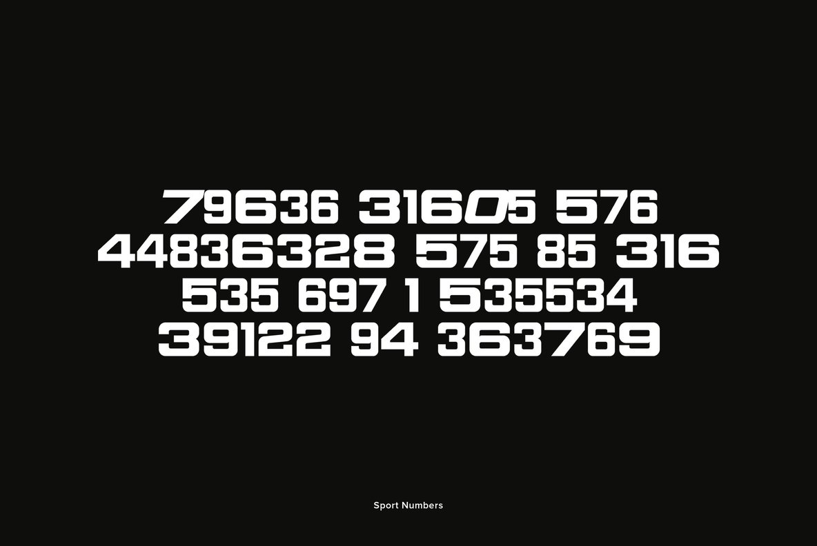 Sport Numbers Sport Numbers