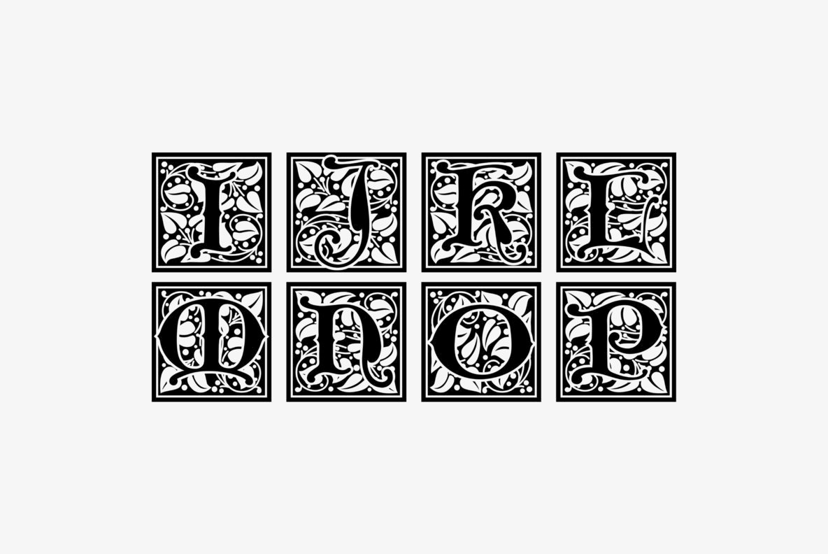 Ornate Initials 3