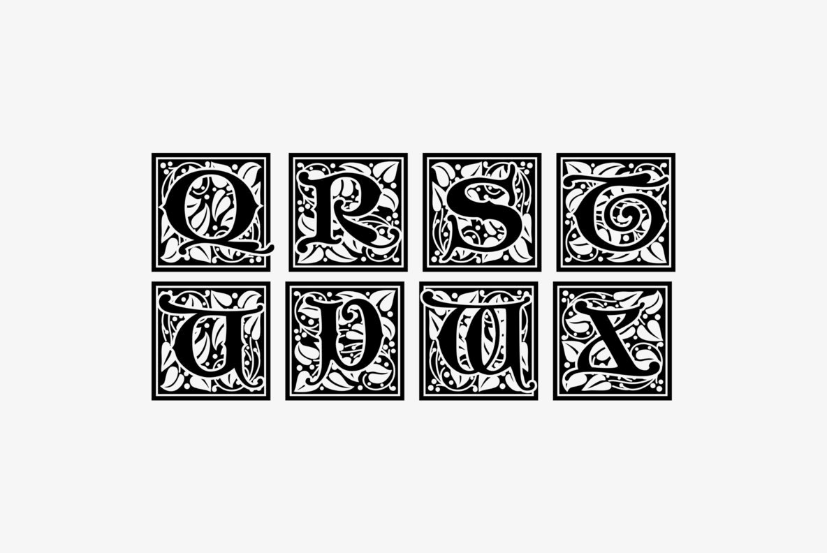 Ornate Initials 4