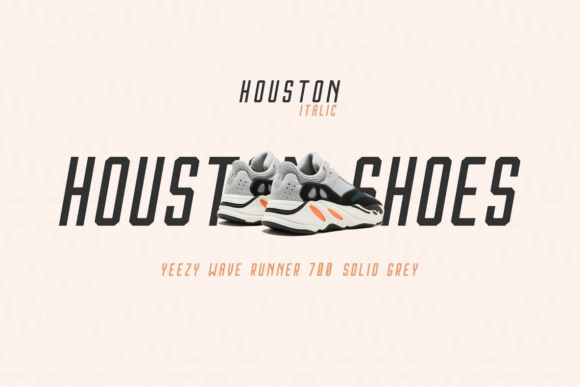 Houston Italic Font Family 3