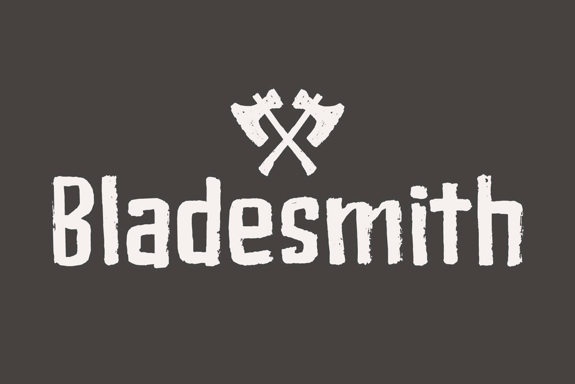 Bladesmith Font