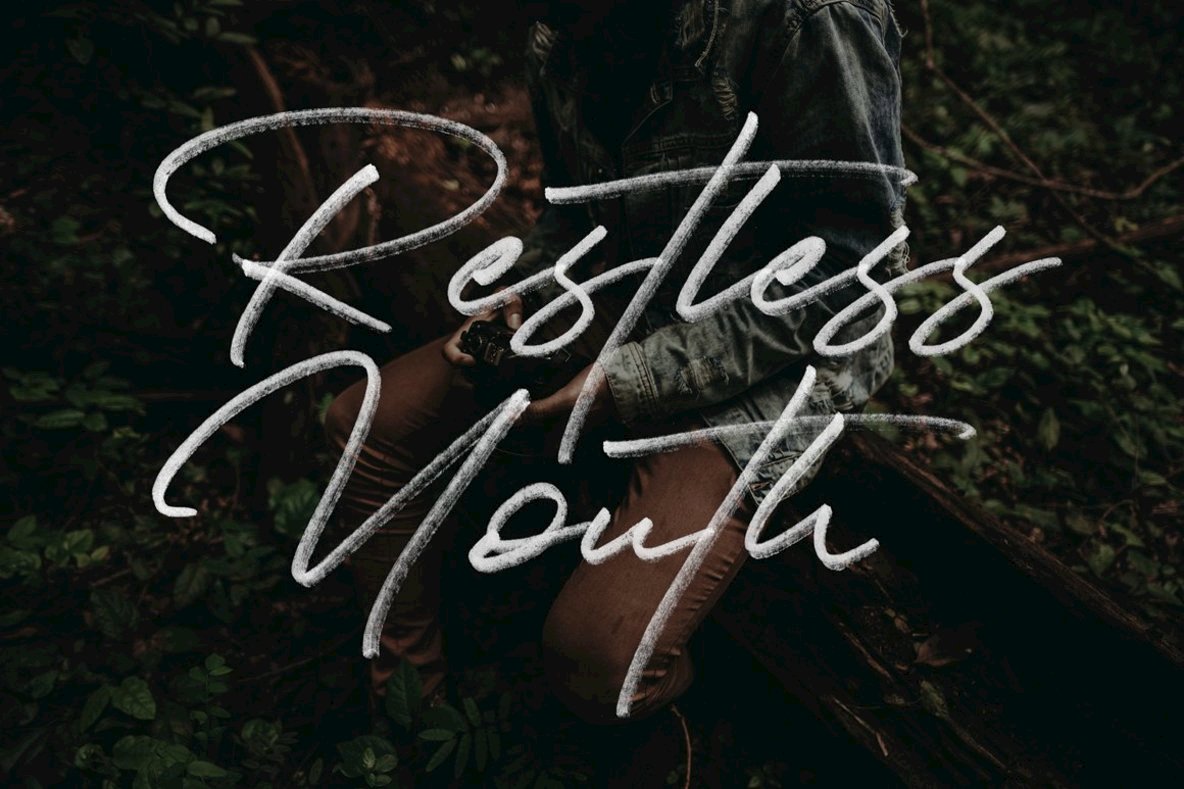 JV Signature SVG Font JV Signature SVG Font