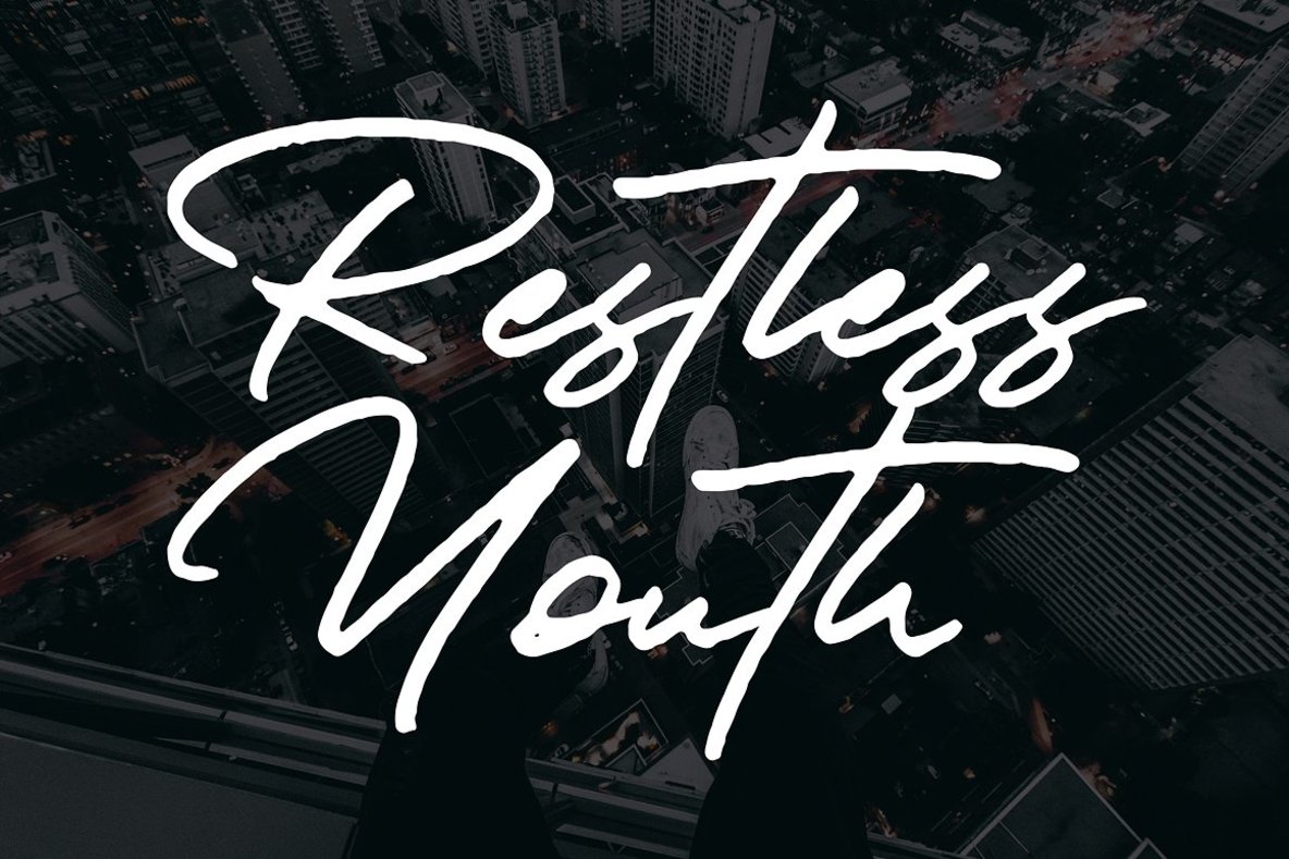 JV Signature SVG Font JV Signature SVG Font