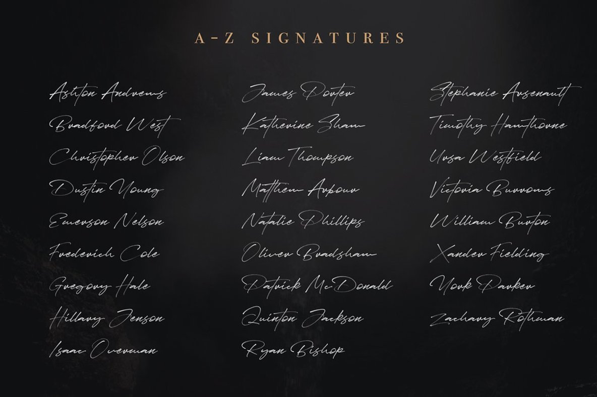 JV Signature SVG Font JV Signature SVG Font