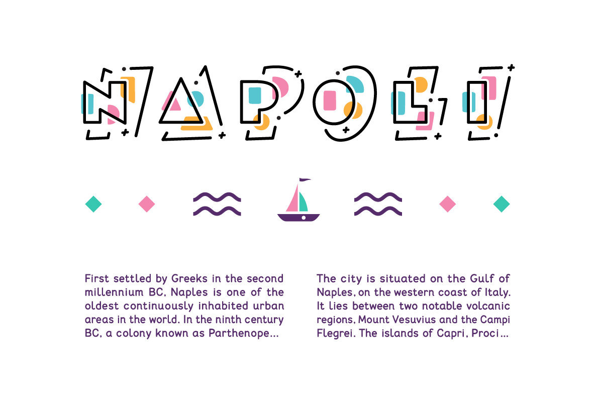 Olcino Multicolor Font Pack Olcino Multicolor Font Pack