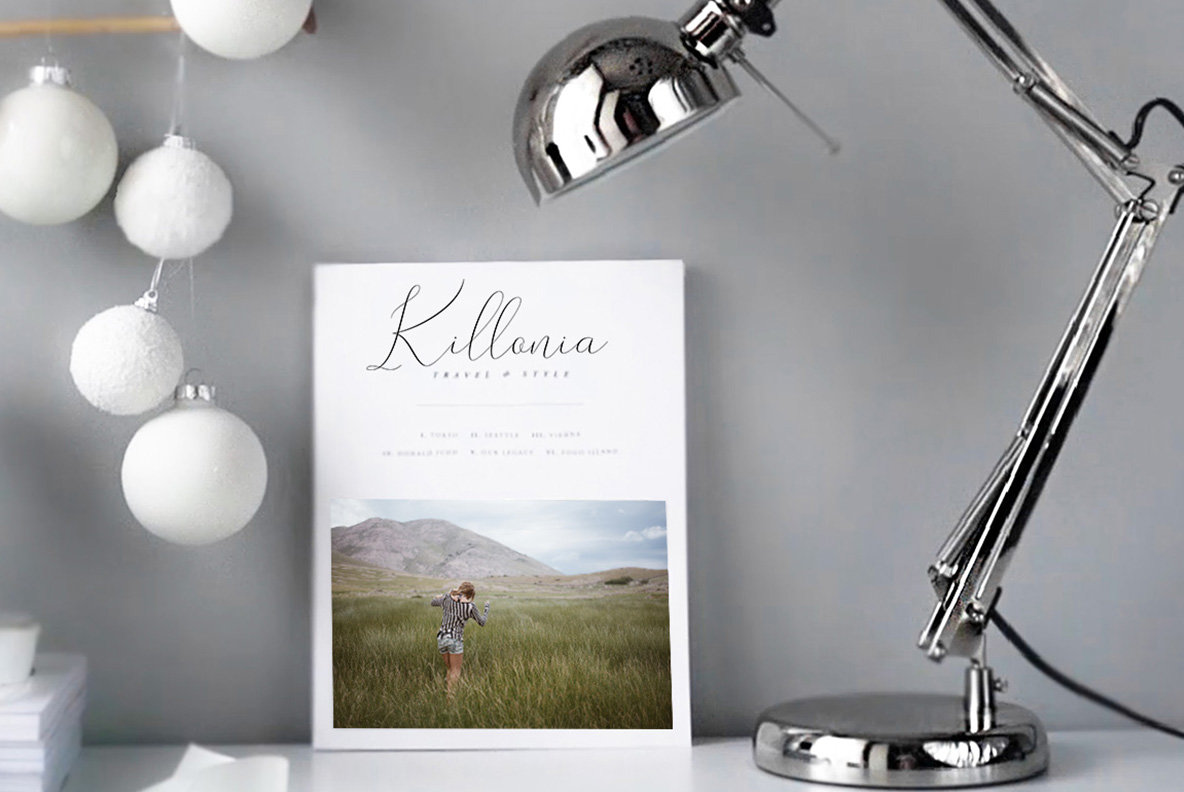 Rishella Signature Font 9