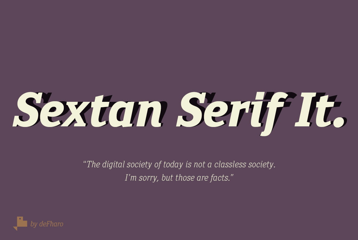 Sextan Serif 6