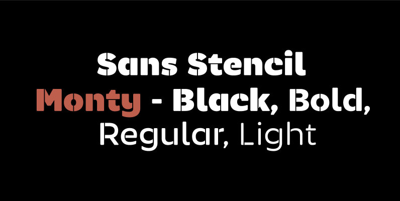 Monty Stencil