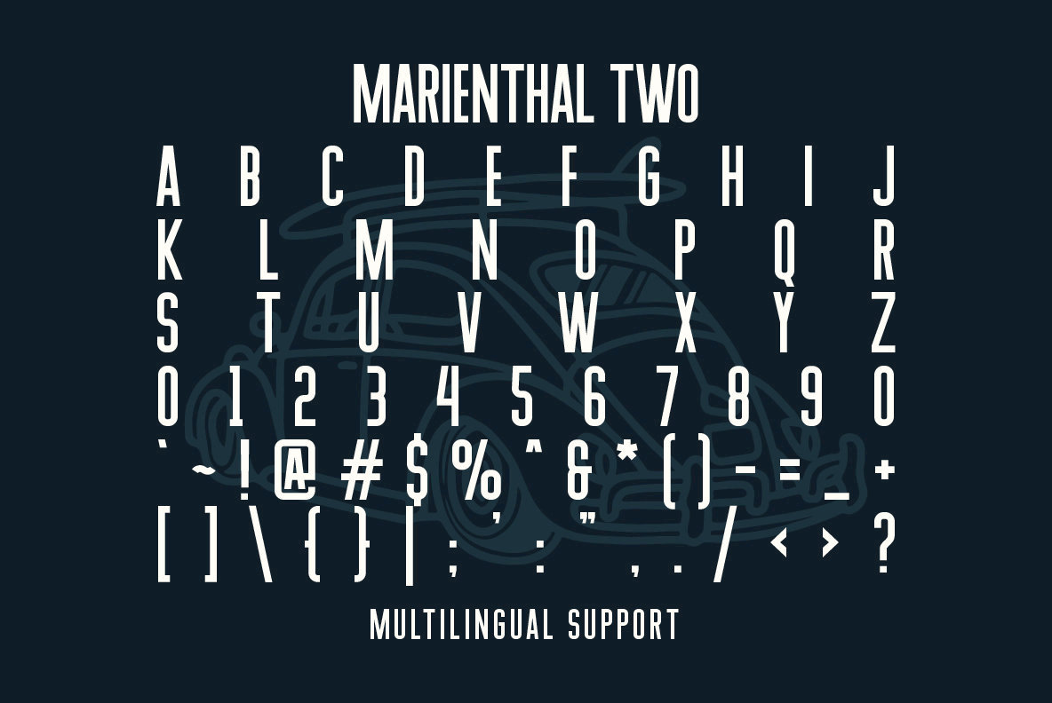 Marienthal Font Bundle 5