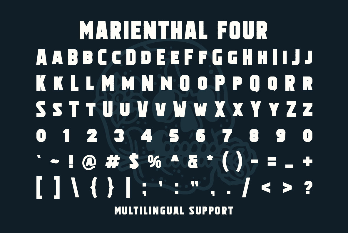 Marienthal Font Bundle 7