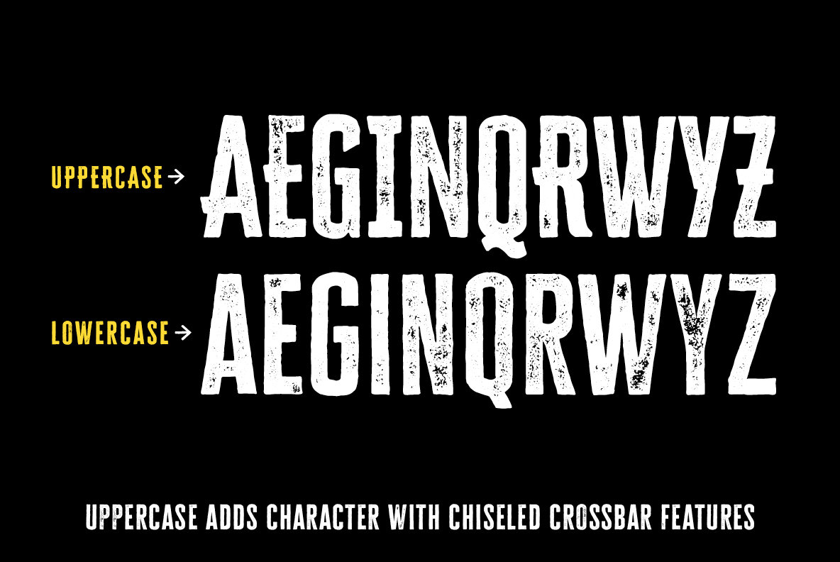 Cheddar Gothic Rough 6