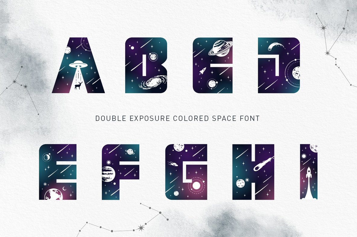 Lost In Space SVG Font Lost In Space SVG Font