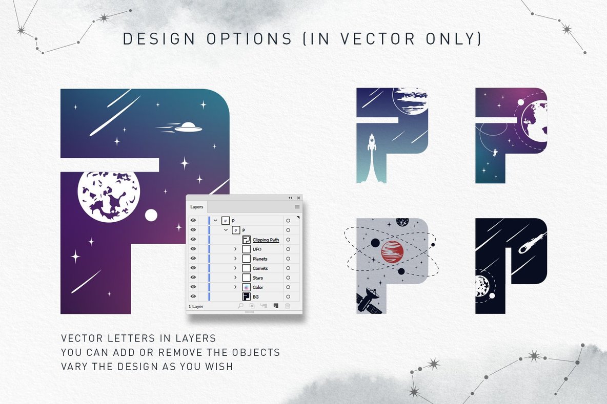 Lost In Space SVG Font Lost In Space SVG Font