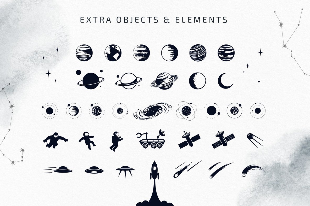 Lost In Space SVG Font Lost In Space SVG Font