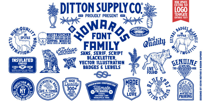 Howards Font Family