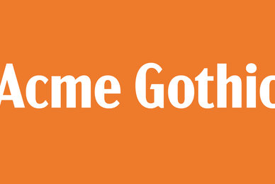 Acme Gothic