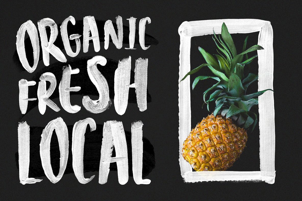 Bravura Handpainted SVG Font Duo 5