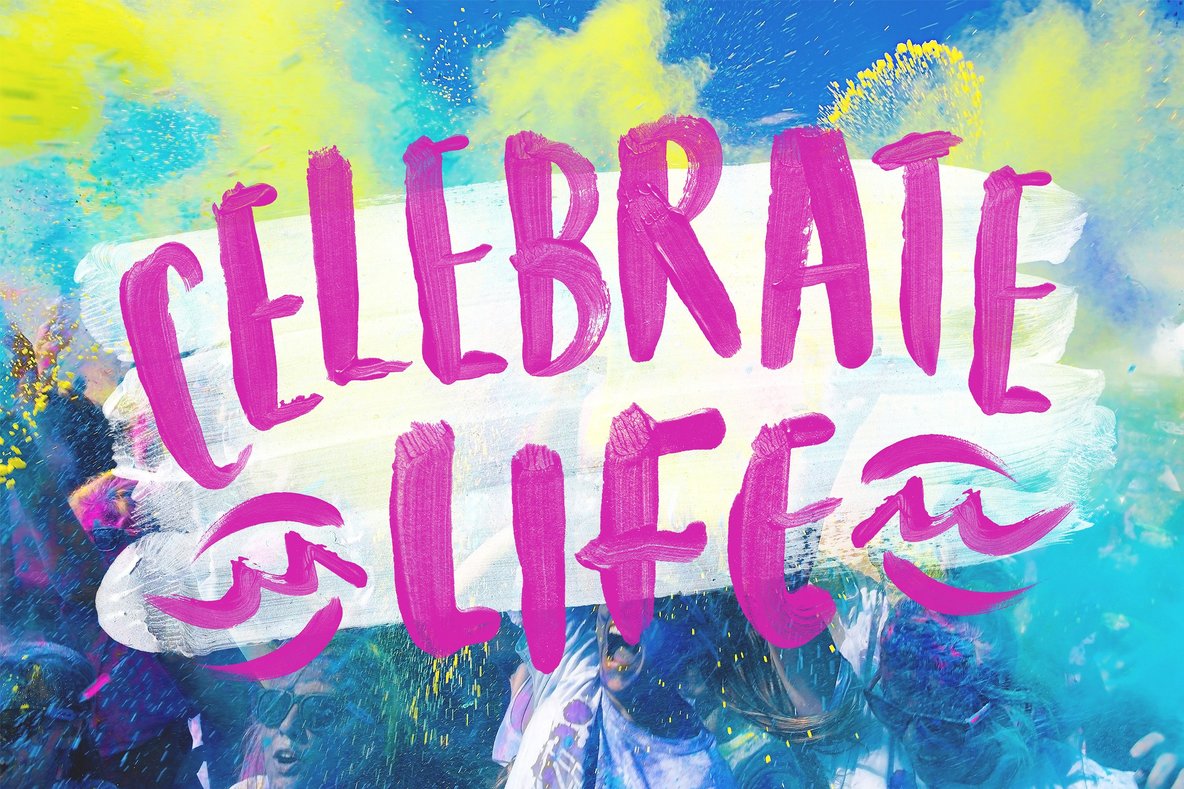 Bravura Handpainted SVG Font Duo 7