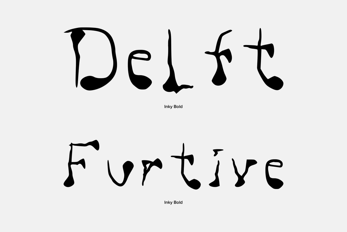 Inky Text Inky Font - YouWorkForThem