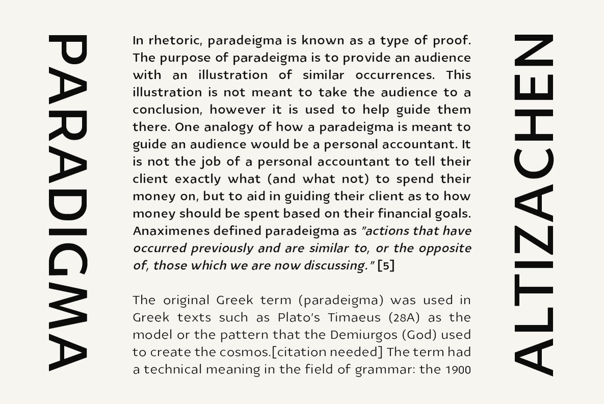 YE Paradigma YE Paradigma