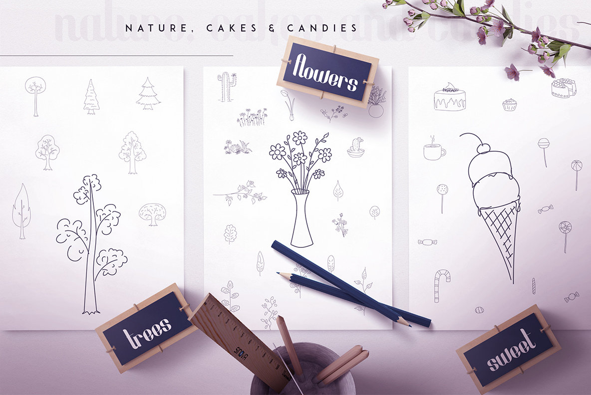 Fonatik Display Font and Extras Fonatik Display Font and Extras
