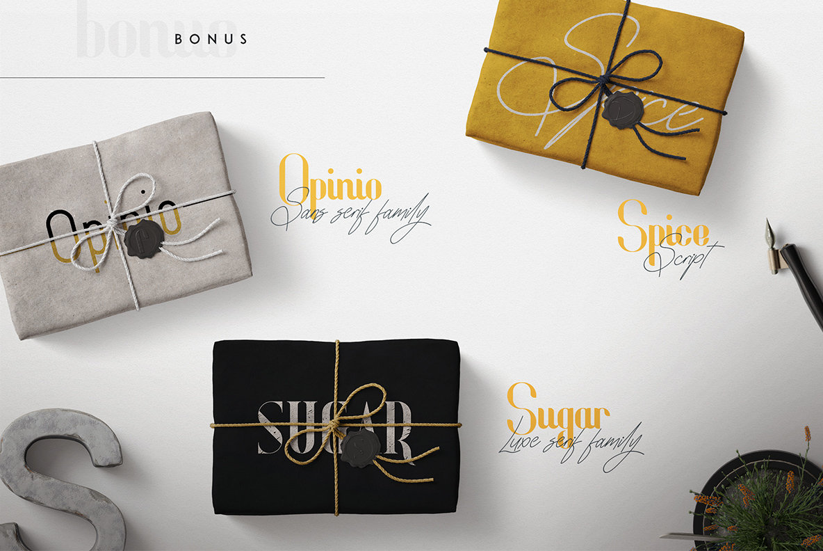 Fonatik Display Font and Extras Fonatik Display Font and Extras
