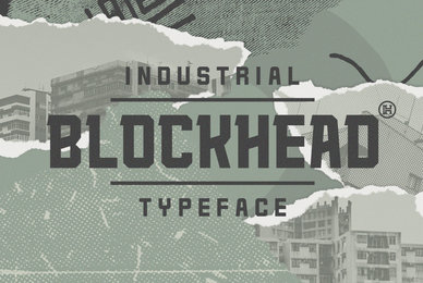 Blockhead Typeface