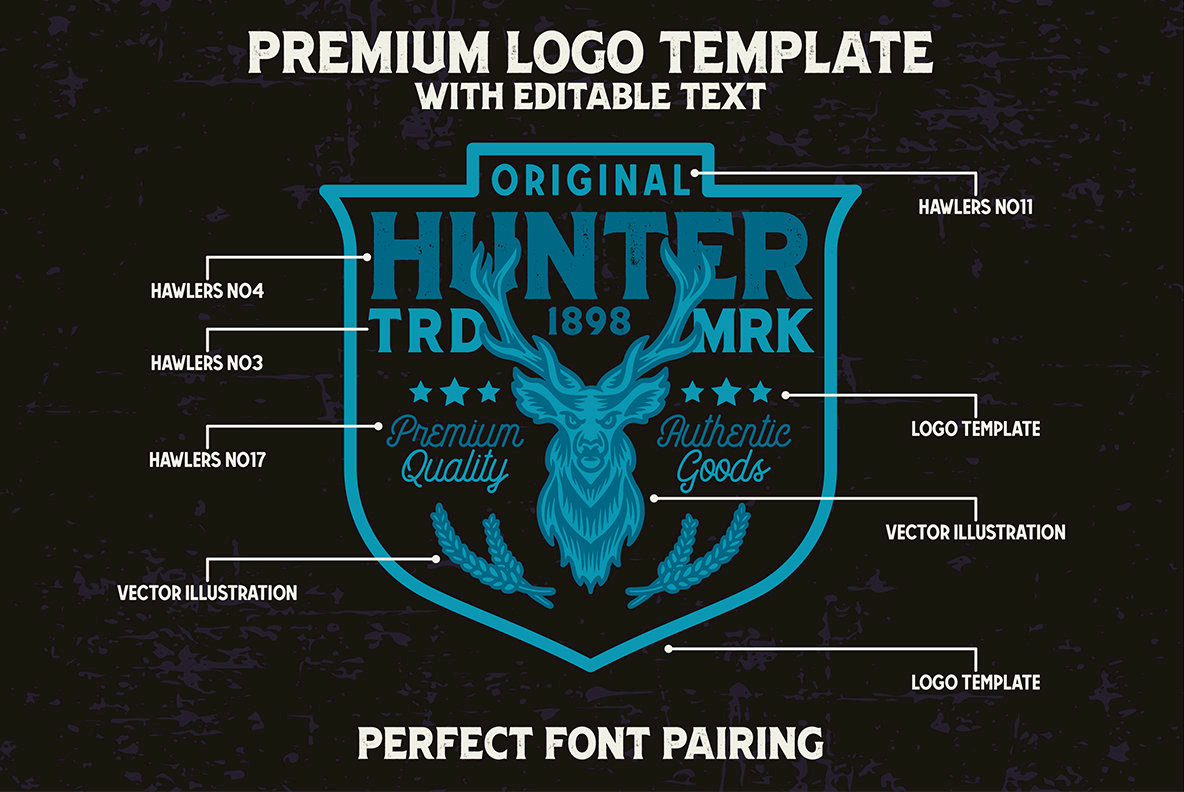 Hawlers Font Family 5