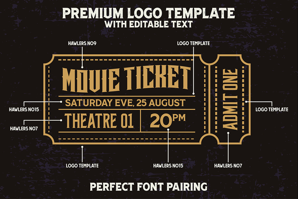 Hawlers Font Family 7