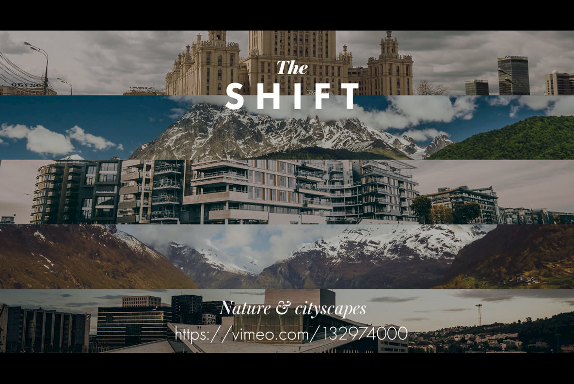The Shift Timelapse Video Collection The Shift Timelapse Video Collection